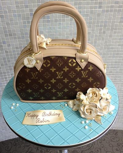 Louis Vuitton Handbag - Cake by Over The Top Cakes Designer Bakeshop