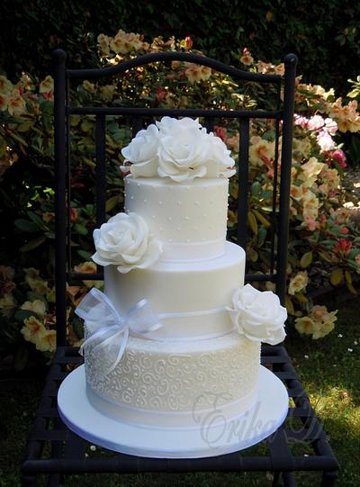 wedding cake - Cake by Derika