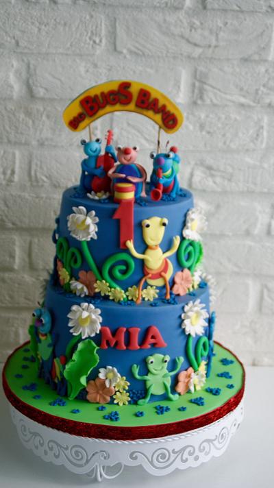 Big Bugs Band cake - Cake by Cake Garden 