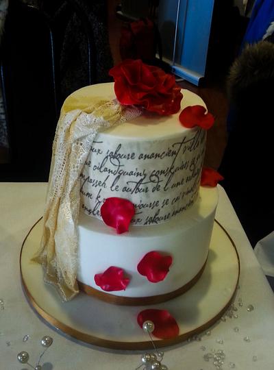 'Beauty and the Beast' - Cake by Carrie-Anne Dallas