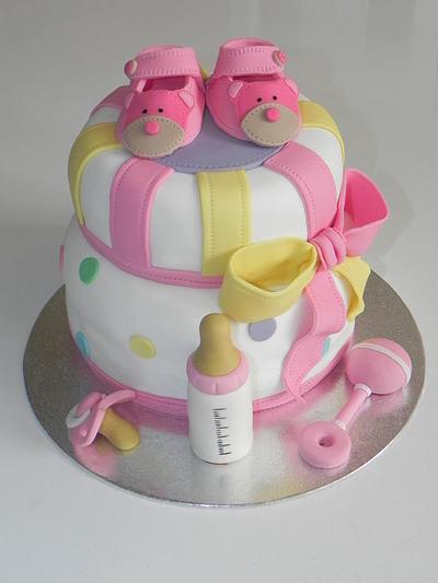 cake baby shower  - Cake by cendrine