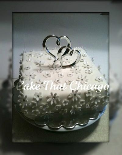 Flower Wedding Cake - Cake by Genel