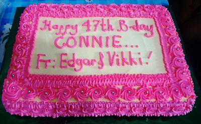 Pink Rosettes Cake in Butter Cream - Cake by Venelyn G. Bagasol