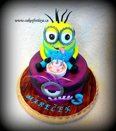 My Cake with Minion - Cake by trbuch