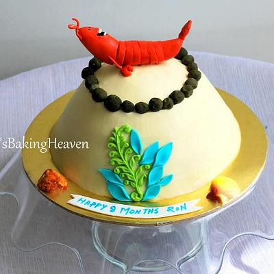 Ron the prawn!! - Cake by Ashel sandeep