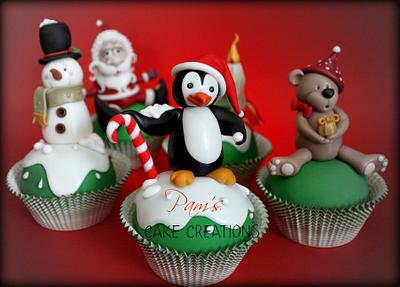Christmas Cupcakes - Cake by Pamela Iacobellis