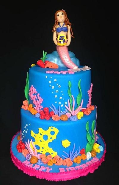 Mermaid Cake - Cake by Elizabeth