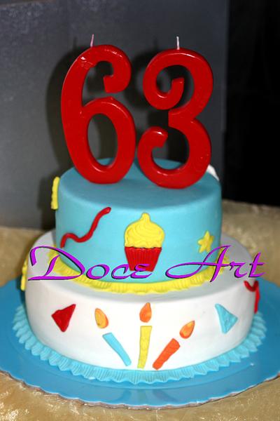 Happy birthday Cake - Cake by Magda Martins - Doce Art