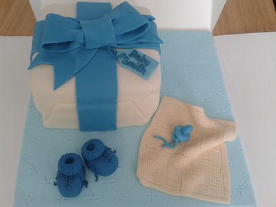 Baby Shower Cake - Cake by Kathryn Clarke