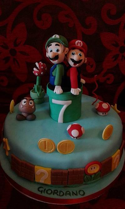MARIO E LUIGI - Cake by FRANCESCA