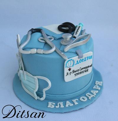 thank you doctor - Cake by Ditsan