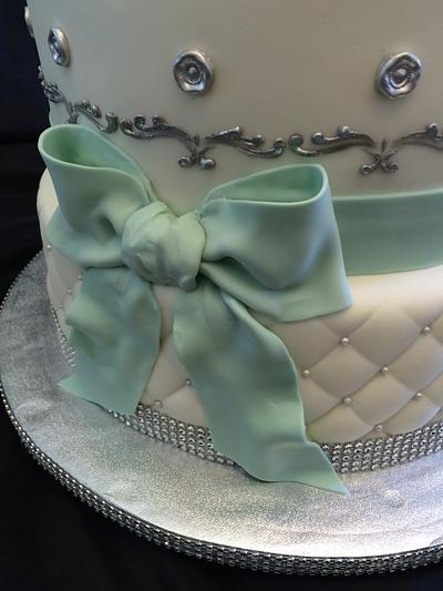 Summer's End Wedding Cake - Cake by Theresa