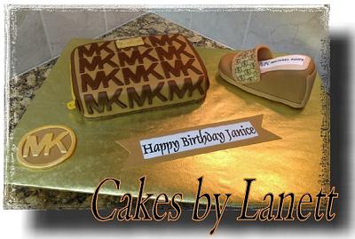 MK Wallet & Shoe - Cake by Lanett
