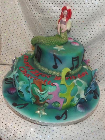 Mermaid Princess - Cake by JulieCraggs