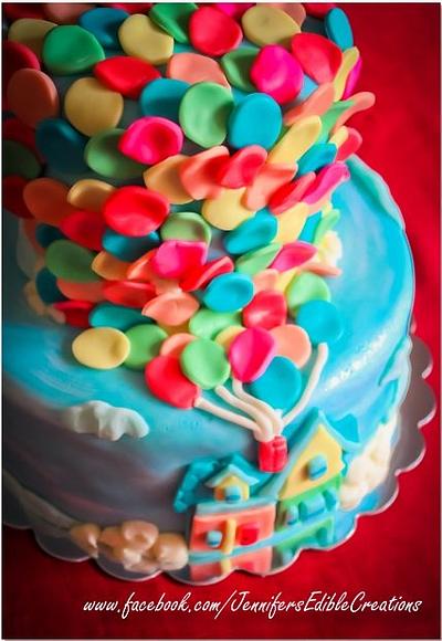 Up birthday cake - Cake by Jennifer's Edible Creations