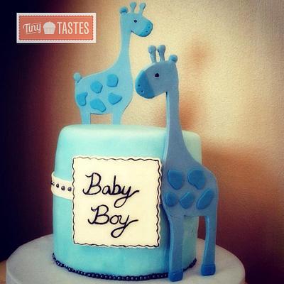 Giraffes - Cake by The Sweet Duchess 