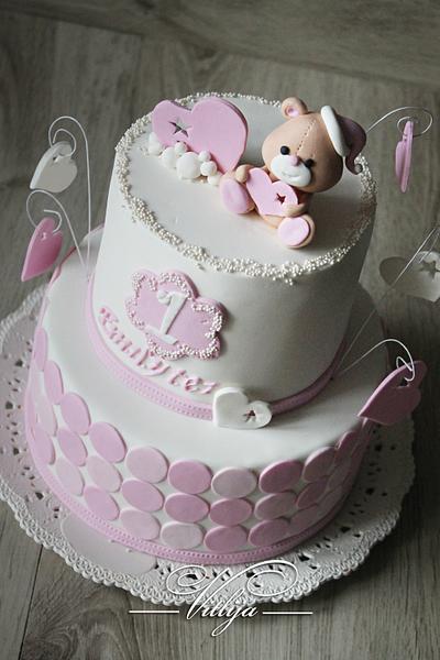 baby girl cake - Cake by VitlijaSweet