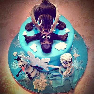 Frozen:) - Cake by Nelly Konradi