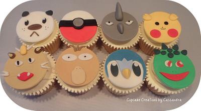 Pokemon Cupcakes - Cake by Cupcakecreations