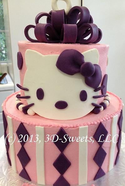 Hello Kitty! - Cake by 3DSweets