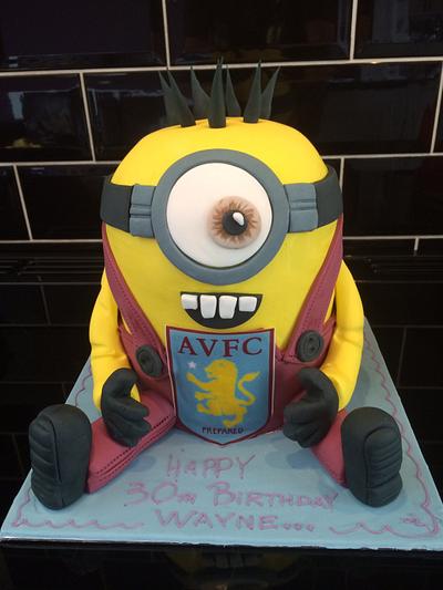 Minion - Cake by Paul of Happy Occasions Cakes.