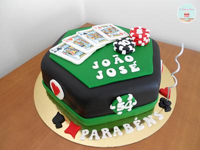 Poker Cake - Cake by Ana Crachat Cake Designer 