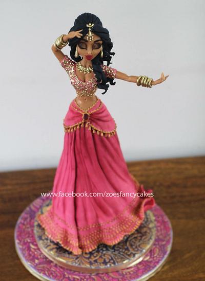 Bollywood Lady Cake - Cake by Zoe's Fancy Cakes