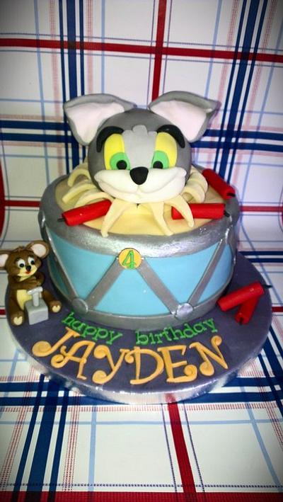 Tom And Jerry - Cake by Cakes galore at 24