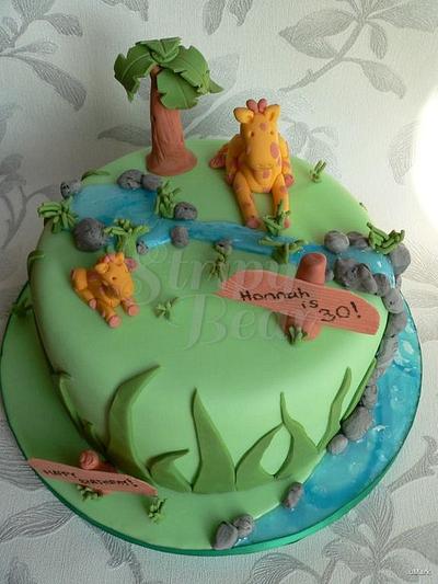 Hannah's giraffe cake - Cake by Jane Moreton