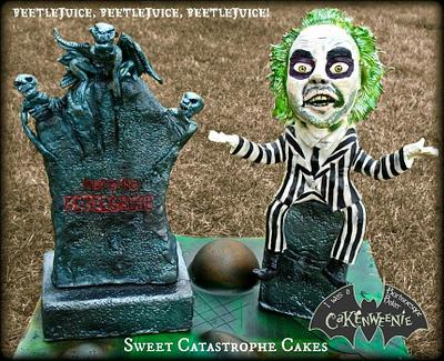 Betelgeuse from Beetlejuice - Cakenweenie Project - Cake by Sweet Catastrophe Cakes
