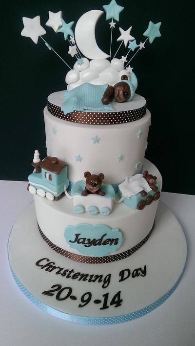 Trains and bears - Cake by Jenny Dowd