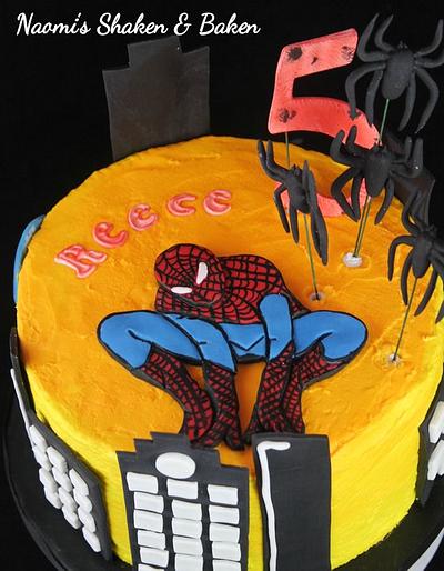 Spiderman - Cake by Naomi's Shaken & Baken