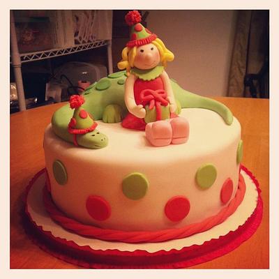 Dino Party Birthday Cake - Cake by Becky Pendergraft