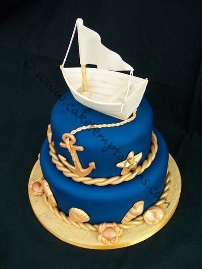 Boat Cake - Cake by Cake Temptations (Julie Talbott)