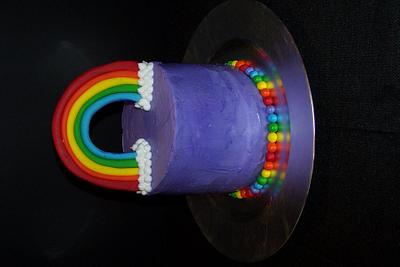 Rainbow Cake - Cake by Denise