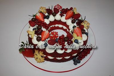 Christmas Red Velvet - Cake by Daria Albanese