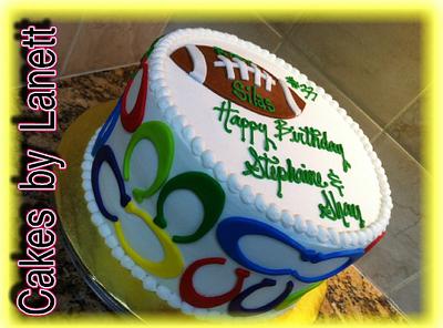 Coach Football Cake - Cake by Lanett