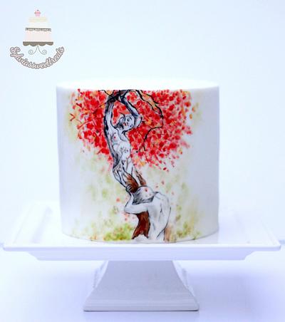 Apollo and Daphne  - Cake by Sylwia