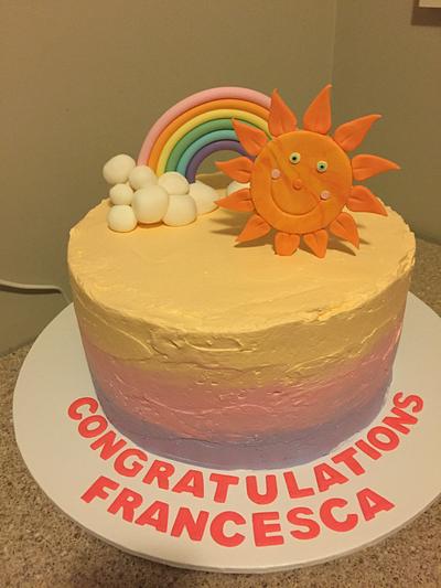 Sunset Cake - Cake by Jules