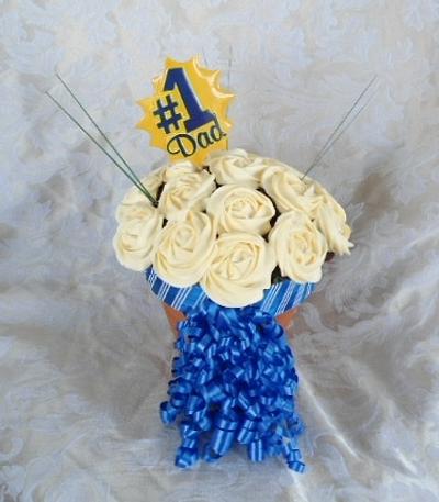Father's Day Cupcake Bouquet - Cake by Sugar Me Cupcakes