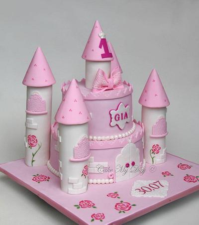 Castle for the little princess - Cake by Cake My Day