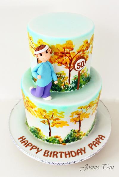 Papa's 50th Birthday - Cake by Joonie Tan