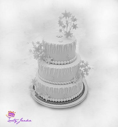Snowflake Cake - Cake by Janka