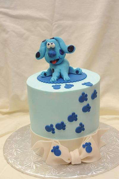 Blue Paws - Cake by Sugarpixy