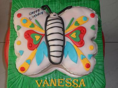 Butterfly cake - Cake by JudeCreations