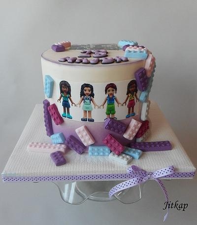 Lego friends cake - Cake by Jitkap