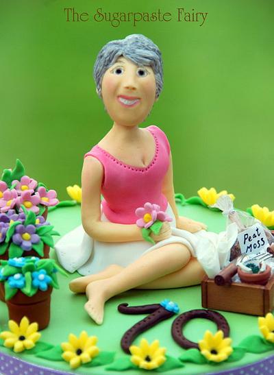 Garden of Grandchildren - Cake by The Sugarpaste Fairy