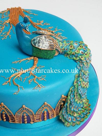 Bollywood Peacock - Cake by Francesca