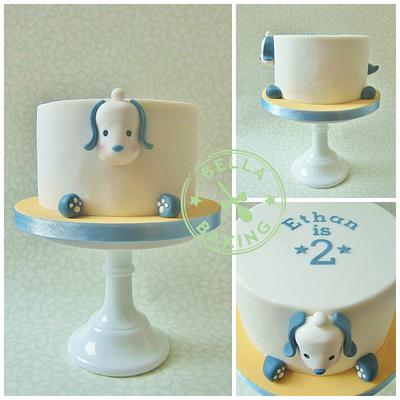 Rotund doggy cake - Cake by Inga Ruby Cakes (formerly Bella Baking)