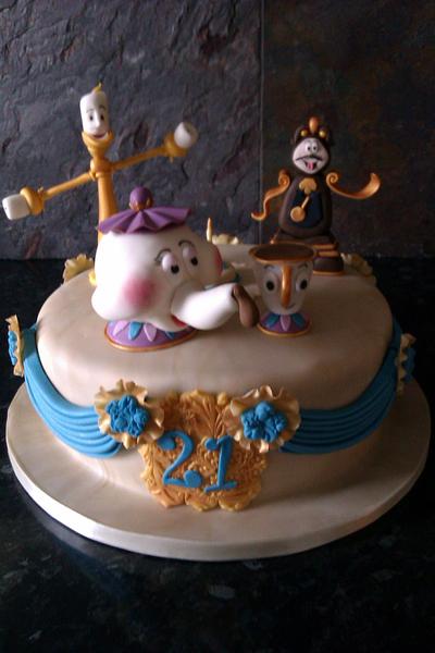 Beauty and the beast - Cake by Caked